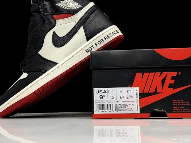 Kicked Out Shoe Store For OG Not NRG Resale Jordan Red Retro High Varsity 861428-106 1 Air 0806